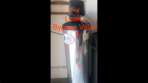 water softener leaking at bypass valve|Bypass Assembly Leak